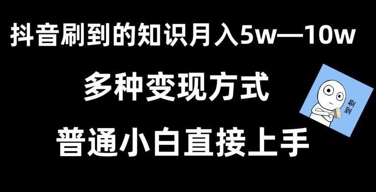 抖音刷到的知识，每天只需2小时，日入2000+，暴力变现，普通小白直接上手【揭秘】-鑫梵淘