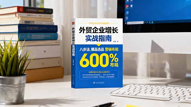 外贸企业增长实战指南，八步法、爆品选品、营销布局，业绩增长300%-鑫梵淘