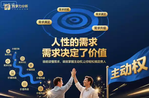 人性的需求，需求决定了价值，谁能读懂需求，谁就掌握主动权，让你轻松搞定贵人【文档】-鑫梵淘