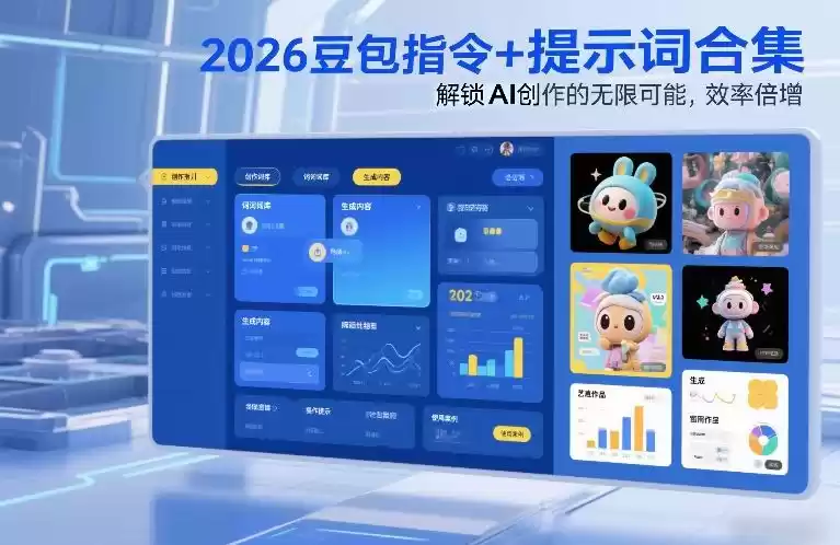 2026豆包指令+提示词合集，解锁AI创作的无限可能，效率倍增-鑫梵淘