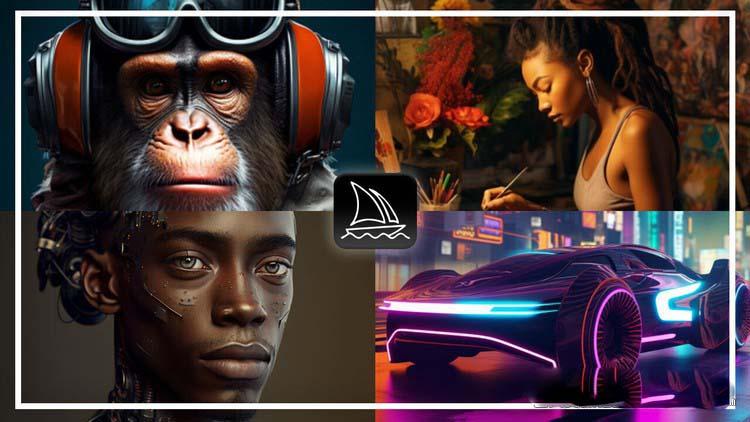 (9632期)完整的Midjourney AI大型课程：AI绘图从初学者到精通-36节课-中英字幕-鑫梵淘