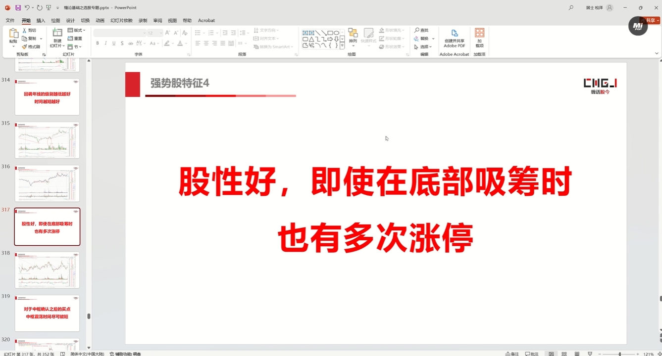 缠话股今·缠论基础之选股专题-鑫梵淘