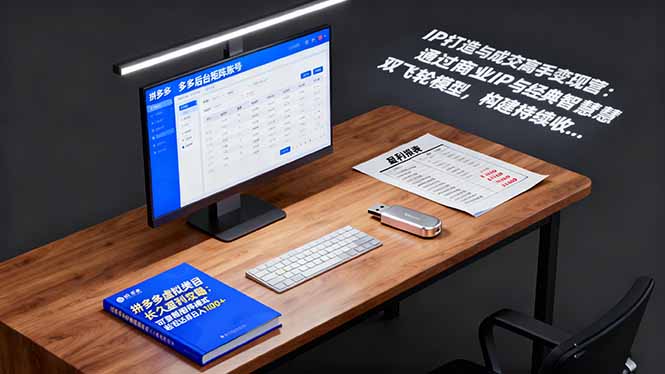 IP打造与成交高手变现营:通过商业IP+经典智慧双飞轮模型 构建持续收钱系统-鑫梵淘