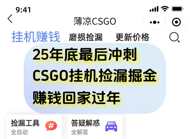 用CSGO游戏挂机捡漏掘金赚钱掘金，一部手机轻松日入500+-鑫梵淘