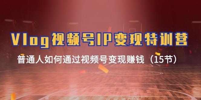 Vlog 视频号IP变现特训营，普通人如何通过视频号变现赚钱(15节-鑫梵淘