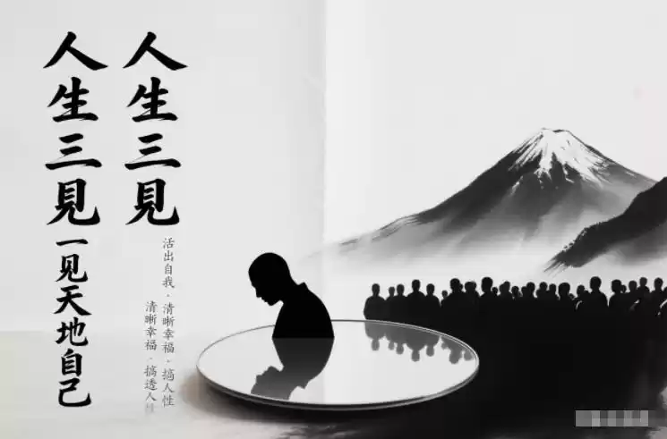 人生三见一见天地见众生见自己，活出自我拥有清晰幸福人生，搞透人性-鑫梵淘
