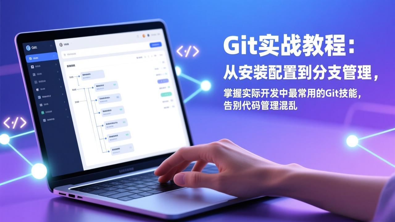 Git实战教程：从安装配置到分支管理，掌握实际开发中最常用的Git技能，告别代码管理混乱-鑫梵淘