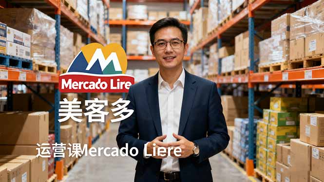 2025美客多Mercado Libre运营课：账号注册/产品上传/促销活动/自发货模式-鑫梵淘