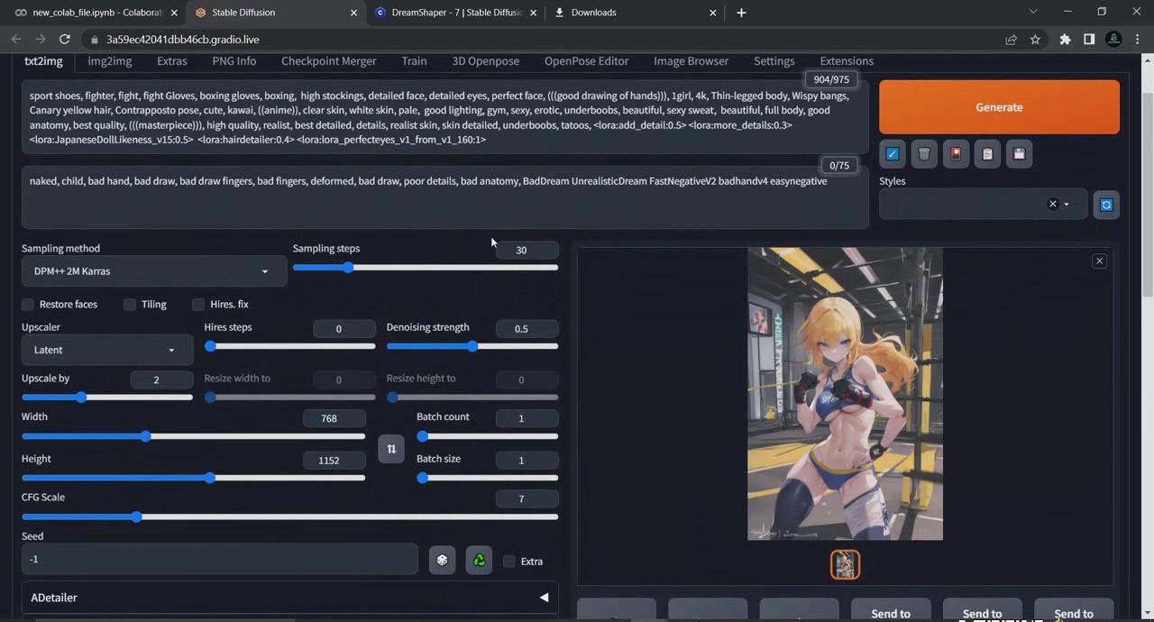 图片[4]-利用Stable Diffusion创建动漫艺术图像使用AI绘画赚钱-中英字幕-鑫梵淘