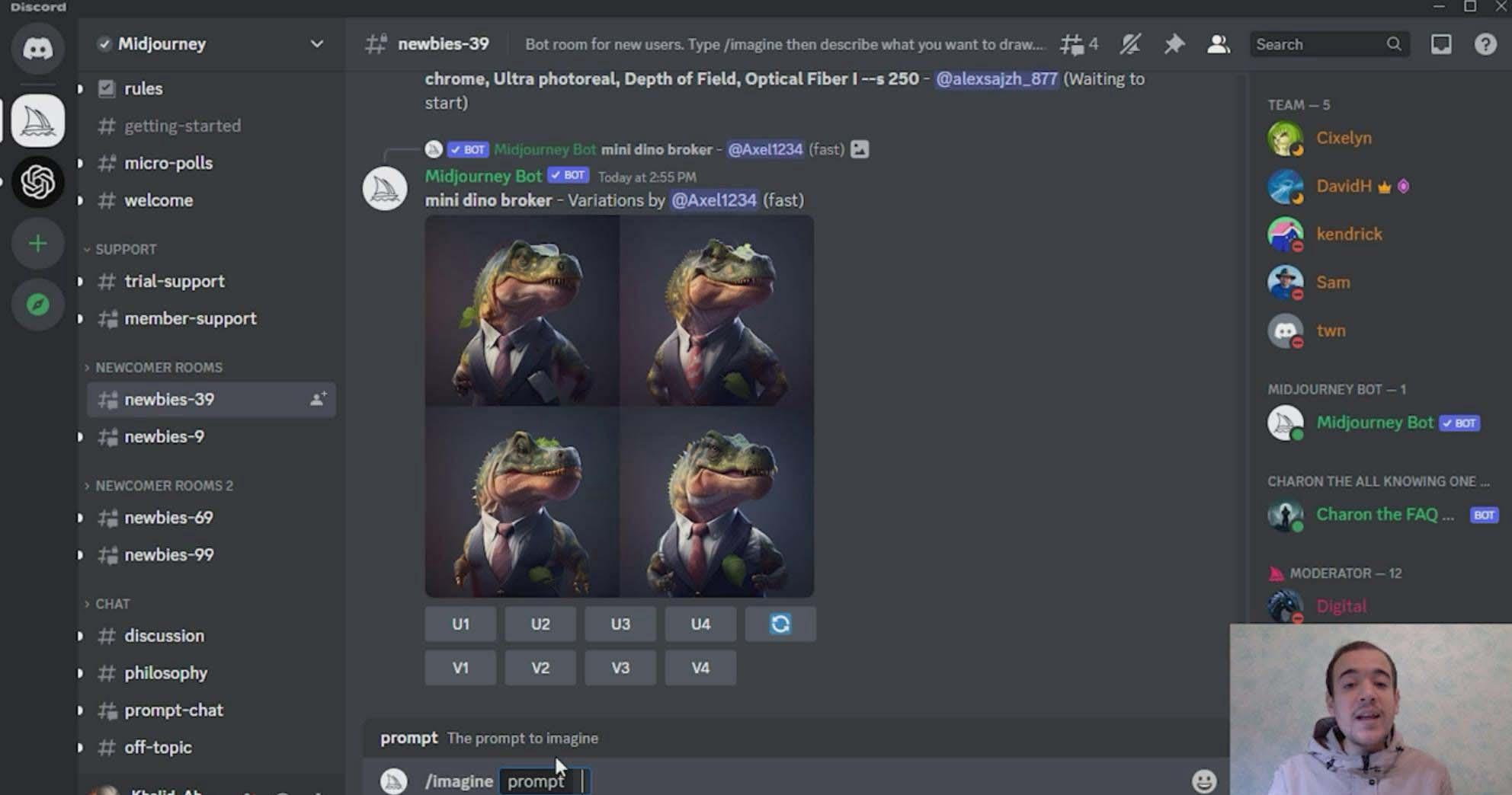 图片[1]-Midjourney 精通教程-使用Midjourney AI创建美丽艺术图像-36节课-中英字幕-鑫梵淘