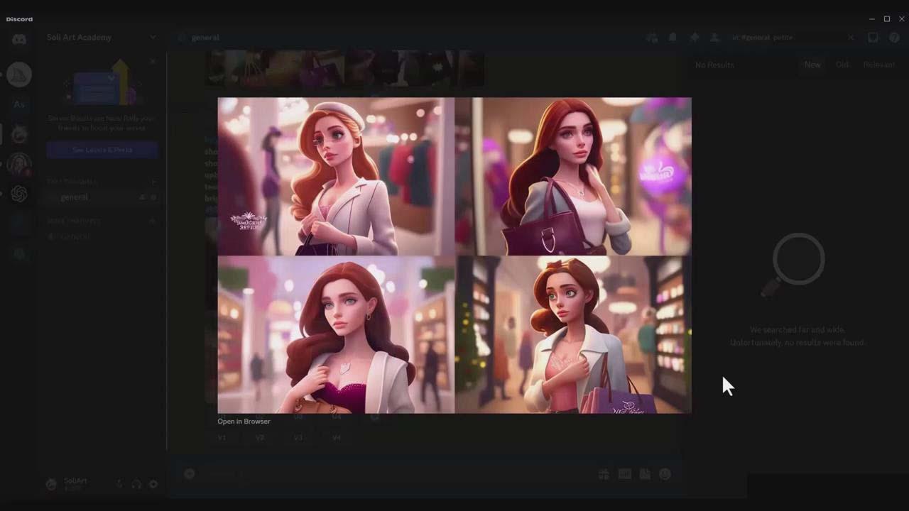 图片[5]-掌握 MidJourney V5 AI + ChatGPT创建一致的角色设计图像-22节课-中英字幕-鑫梵淘